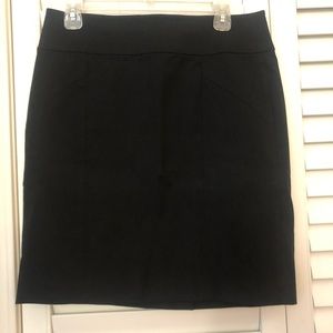 Banana Republic, black mini skirt, size 10
